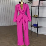 Conjuntos de dos piezas Conjunto de pantalón llamativo para mujer con | Ropa de mujer · Omeda.es