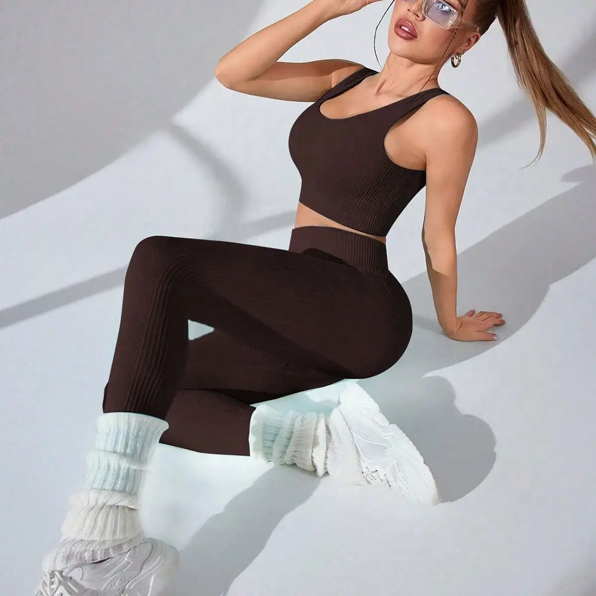 Conjuntos de entrenamiento para mujer de 2 piezas: leggings de yoga | Ropa de mujer · Omeda.es - Imagen 13
