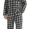 Conjuntos de pijamas de franela para hombre, pijamas a cuadros de | Ropa de hombre · Omeda.es
