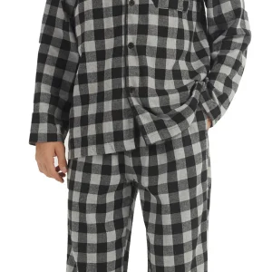Conjuntos de pijamas de franela para hombre, pijamas a cuadros de | Ropa de hombre · Omeda.es