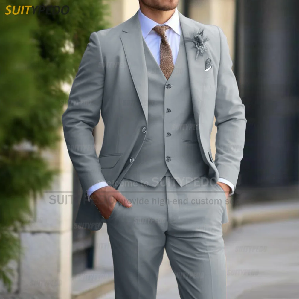 Conjuntos de trajes de negocios para banquete Formal para hombres, | Ropa de hombre · Omeda.es - Imagen 7