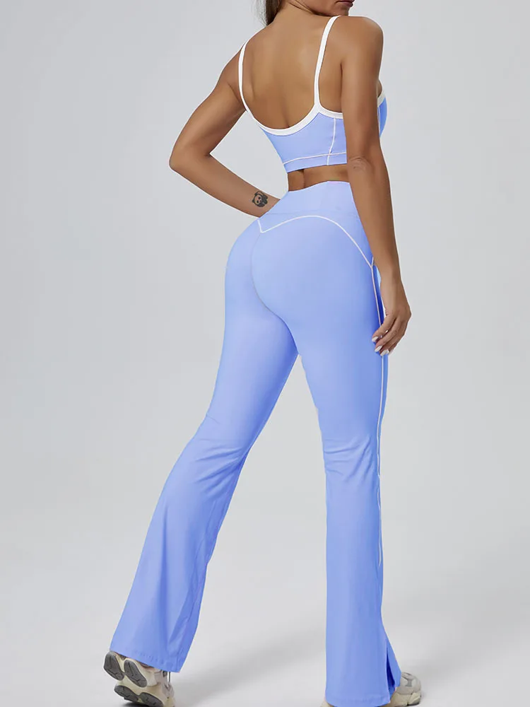 Conjuntos de Yoga sin costuras para mujer, pantalones acampanados de | Ropa de mujer · Omeda.es - Imagen 23