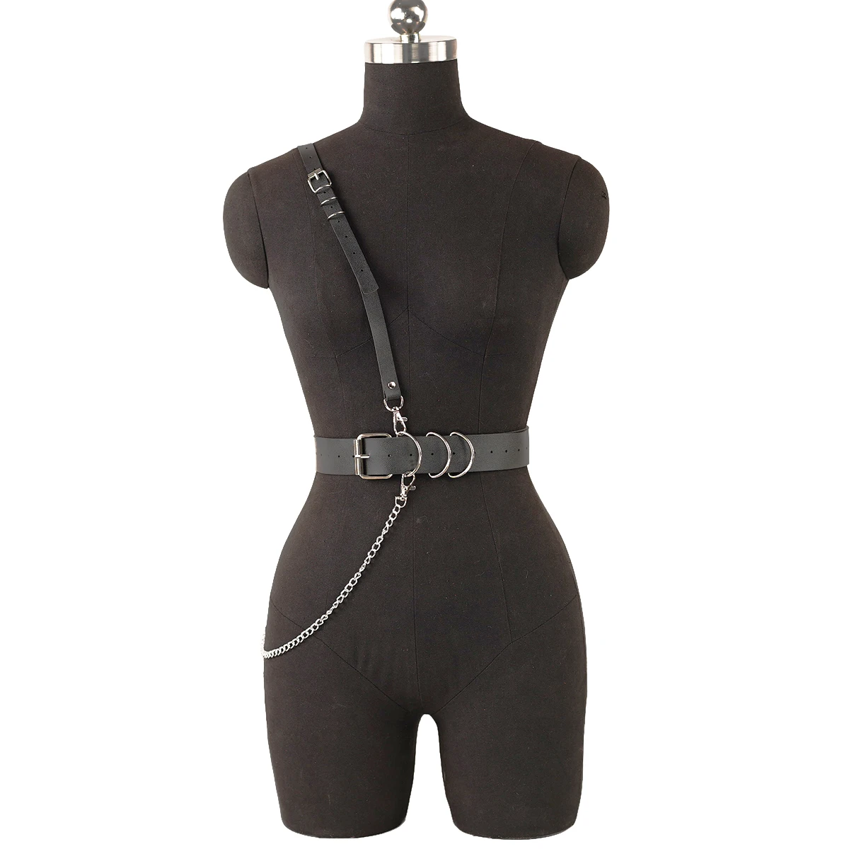 Corsés para mujer, cinturón ancho gótico de cuero PU, corsé debajo | Accesorios de moda · Omeda.es