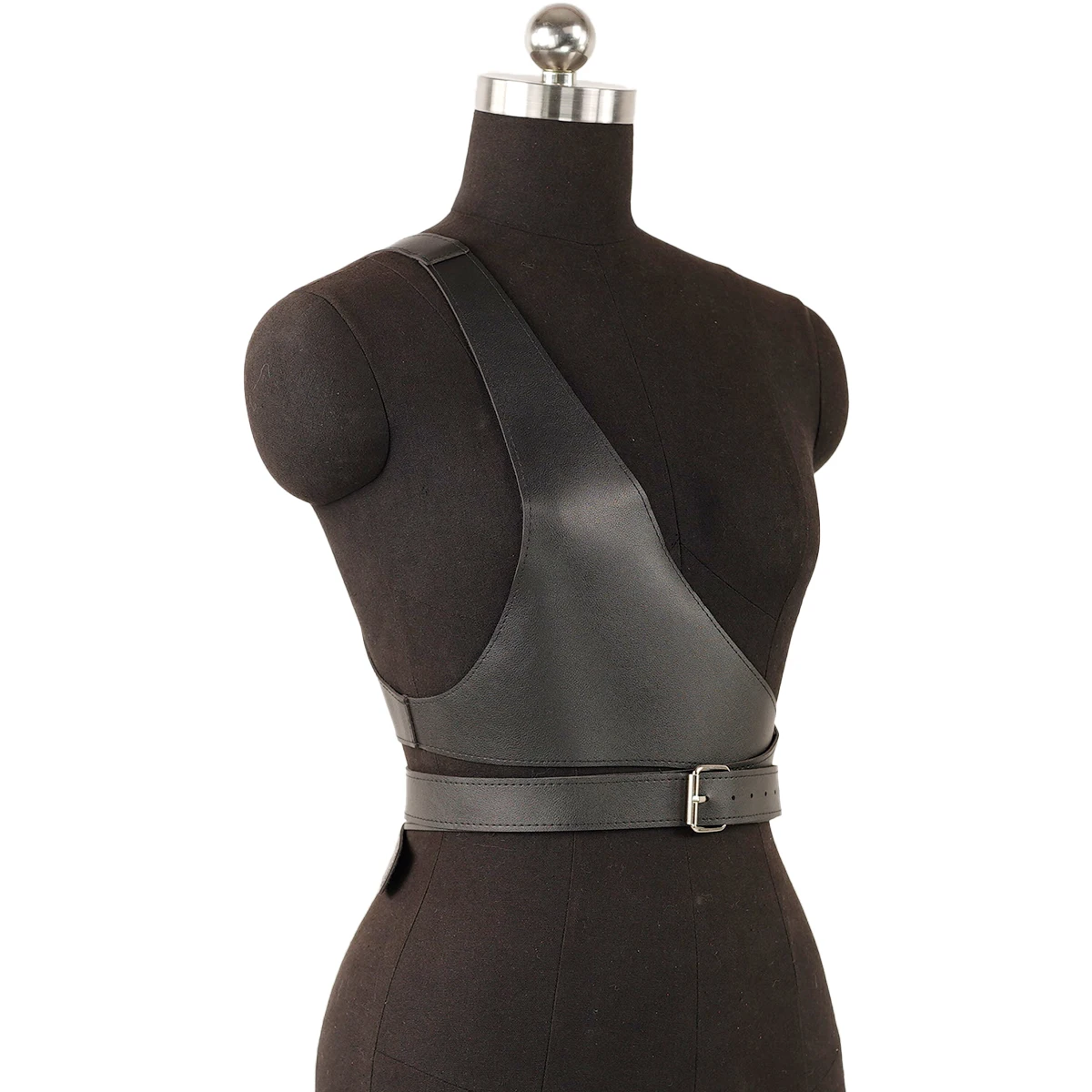 Corsés para mujer, cinturón ancho gótico de cuero PU, corsé debajo | Accesorios de moda · Omeda.es - Imagen 6