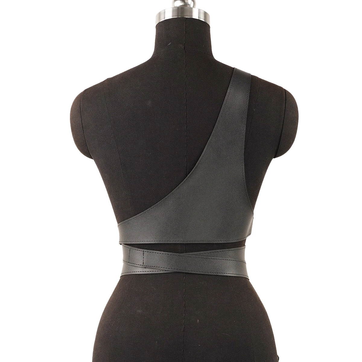 Corsés para mujer, cinturón ancho gótico de cuero PU, corsé debajo | Accesorios de moda · Omeda.es - Imagen 7