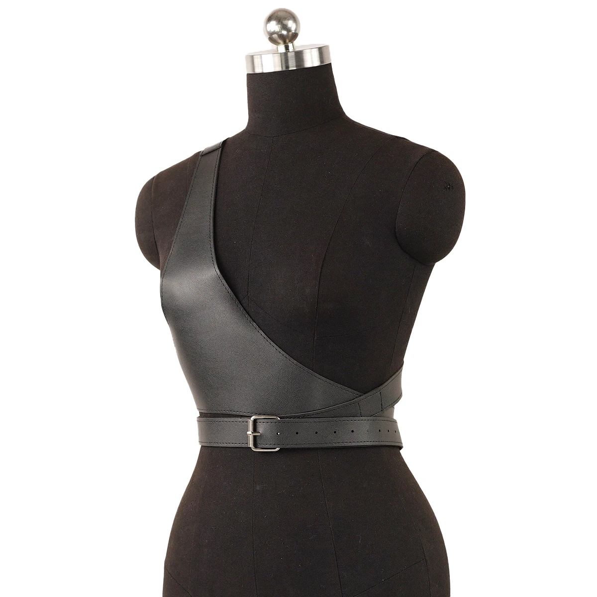 Corsés para mujer, cinturón ancho gótico de cuero PU, corsé debajo | Accesorios de moda · Omeda.es - Imagen 8