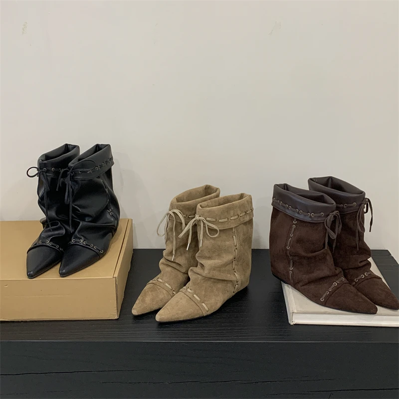 Diseñador De moda Punk Vintage mujeres hasta la rodilla Botas con | Zapatos y calzado · Omeda.es - Imagen 11