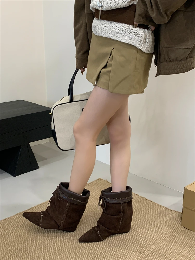 Diseñador De moda Punk Vintage mujeres hasta la rodilla Botas con | Zapatos y calzado · Omeda.es - Imagen 6