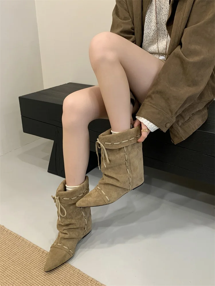 Diseñador De moda Punk Vintage mujeres hasta la rodilla Botas con | Zapatos y calzado · Omeda.es - Imagen 7