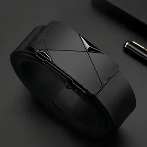 Elegante cinturón de cuero PU para hombre: cinturones de moda para la | Accesorios de moda · Omeda.es