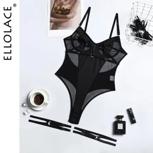 Ellolace-Body de encaje Sensual para mujer, lencería Sexy | Ropa de mujer · Omeda.es