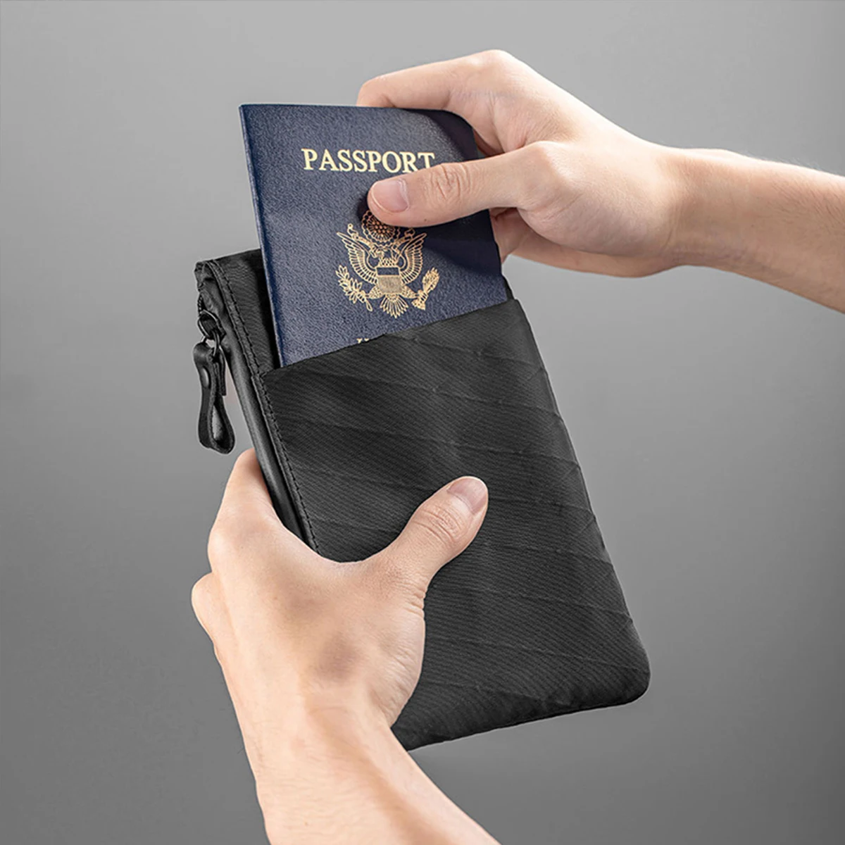 Embrague con cremallera y pulsera, porta pasaporte, cartera con | Accesorios de moda · Omeda.es - Imagen 11