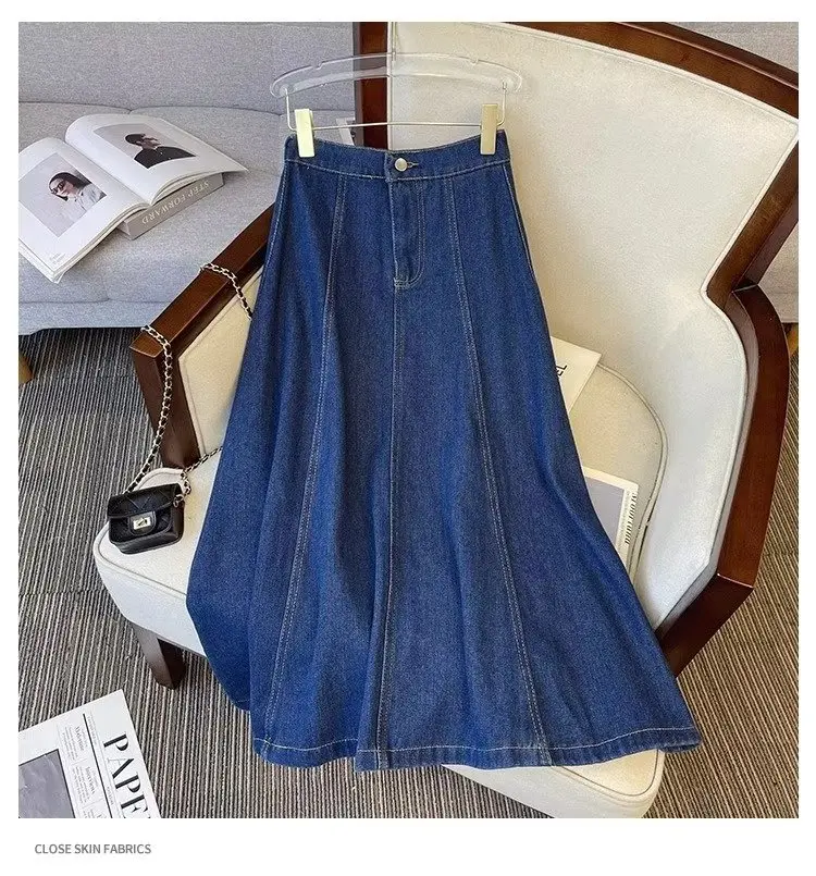 Falda vaquera para mujer, novedad de 2025, falda tipo paraguas | Ropa de mujer · Omeda.es - Imagen 9