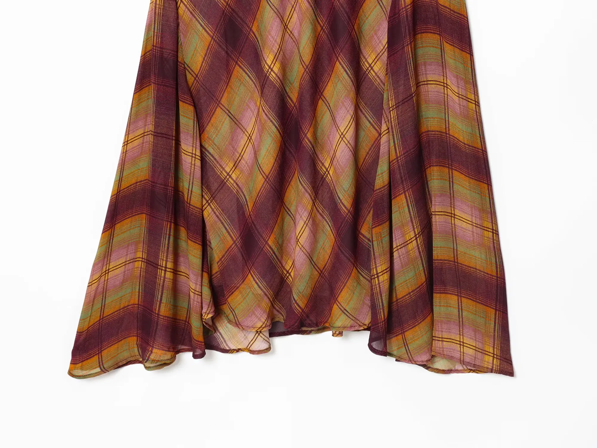 Faldas de cintura alta para mujer, faldas con estampado a cuadros con | Ropa de mujer · Omeda.es - Imagen 10