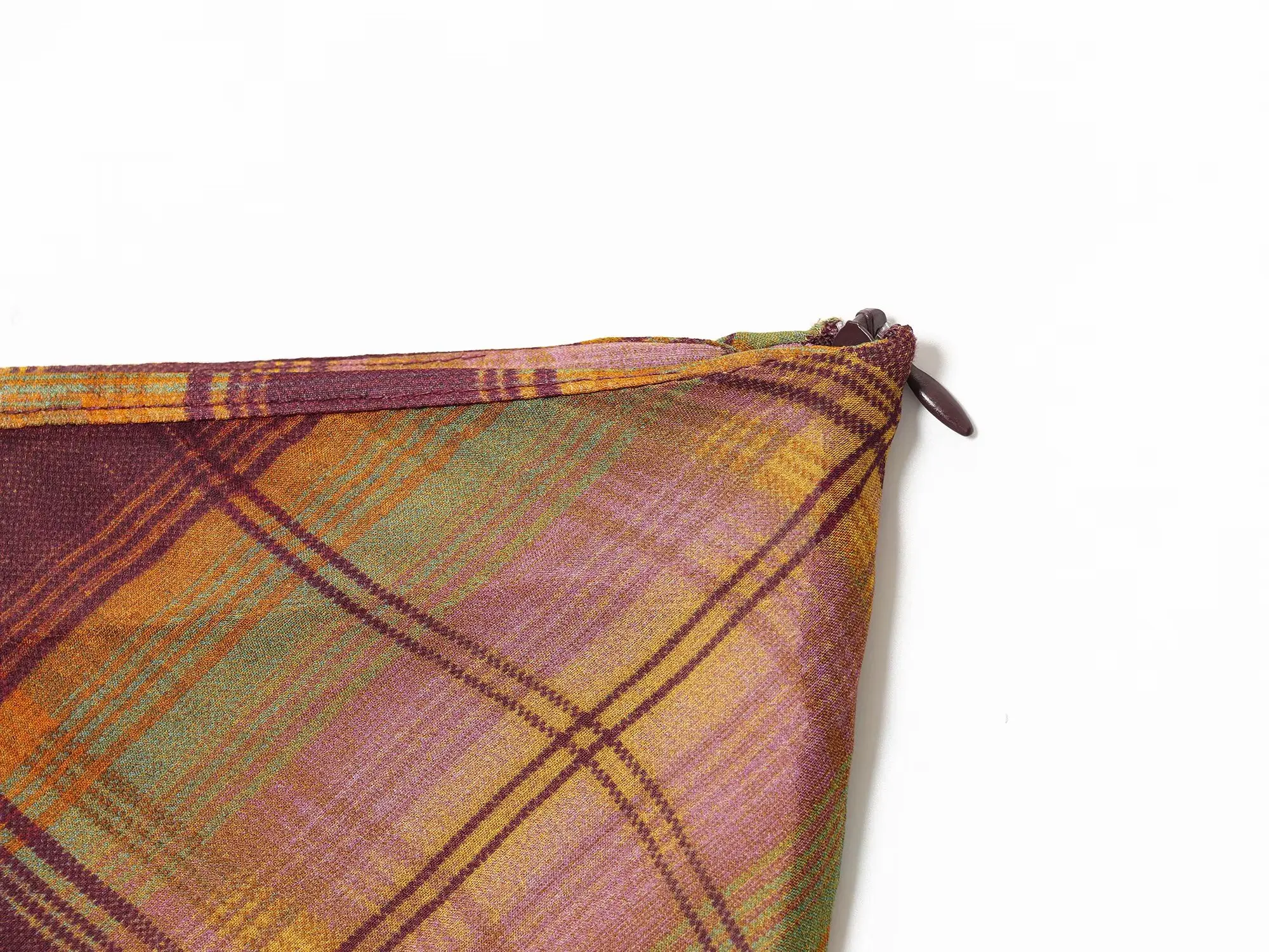 Faldas de cintura alta para mujer, faldas con estampado a cuadros con | Ropa de mujer · Omeda.es - Imagen 8