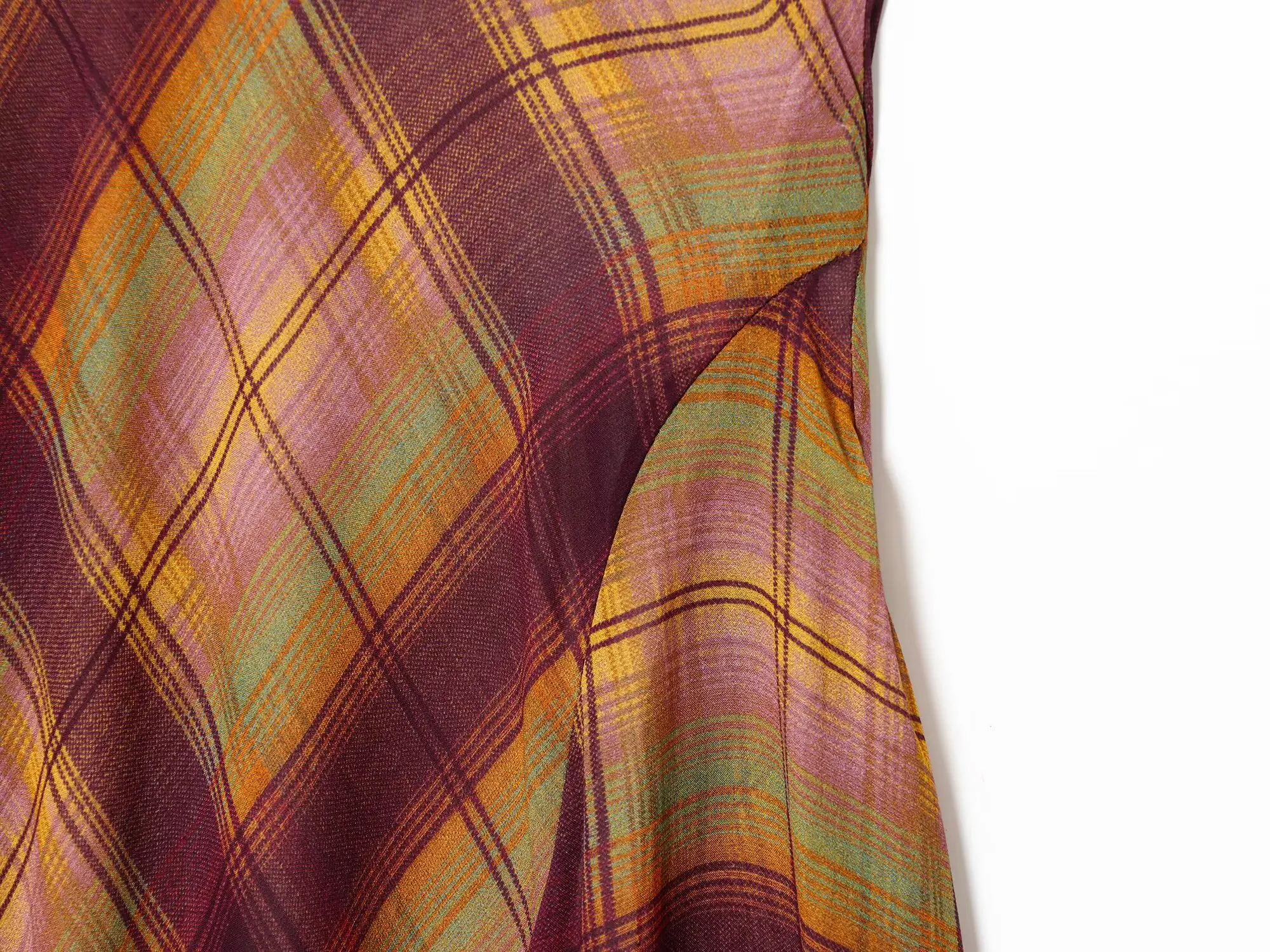 Faldas de cintura alta para mujer, faldas con estampado a cuadros con | Ropa de mujer · Omeda.es - Imagen 9