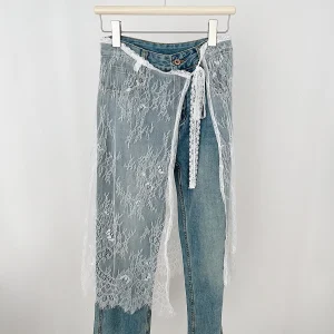 Faldas por debajo de la rodilla para mujer, diseño de cordón de | Ropa de mujer · Omeda.es