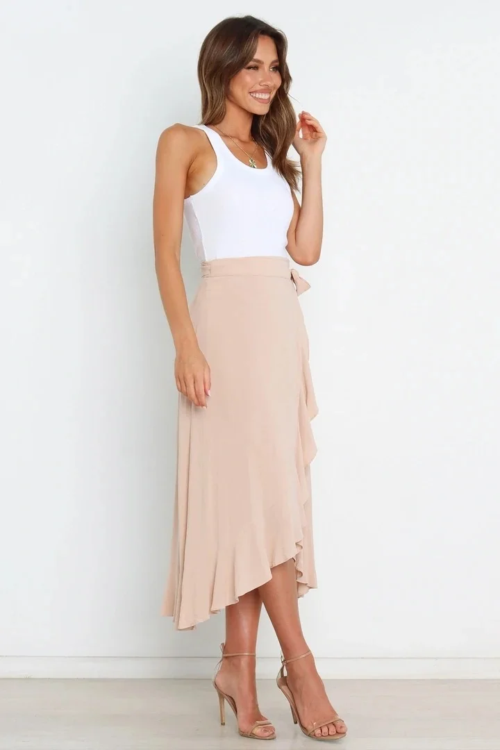 Faldas largas para mujer, moda de verano 2025, con cordones, | Ropa de mujer · Omeda.es - Imagen 20