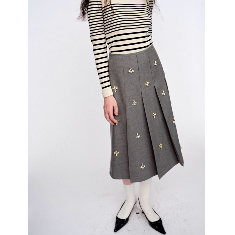 Faldas para Mujer 2025, Faldas para Mujer, traje gris, cintura alta, | Ropa de mujer · Omeda.es - Imagen 3