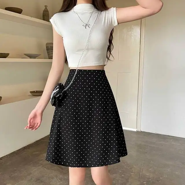 Faldas para mujer de cintura alta por debajo de la rodilla falda roja | Ropa de mujer · Omeda.es - Imagen 14