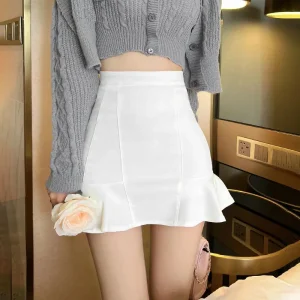 Faldas para mujer, falda con volantes para mujer, retales, cintura | Ropa de mujer · Omeda.es