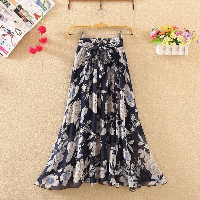 Faldas para mujer verano 2025 una línea de cintura alta falda de | Ropa de mujer · Omeda.es - Imagen 11