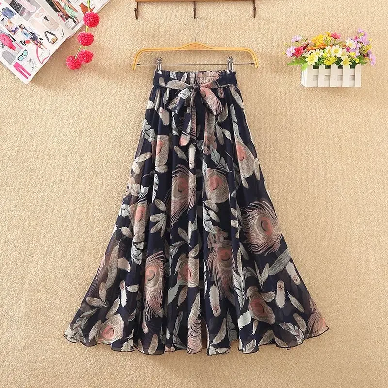 Faldas para mujer verano 2025 una línea de cintura alta falda de | Ropa de mujer · Omeda.es - Imagen 24