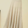 Faldas de punto para mujer, Falda larga plisada gruesa de otoño, | Ropa de mujer · Omeda.es