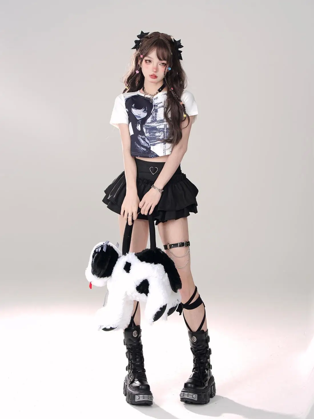 Faldas con volantes para mujer, cintura alta, diseño elegante, ropa | Ropa de mujer · Omeda.es - Imagen 16