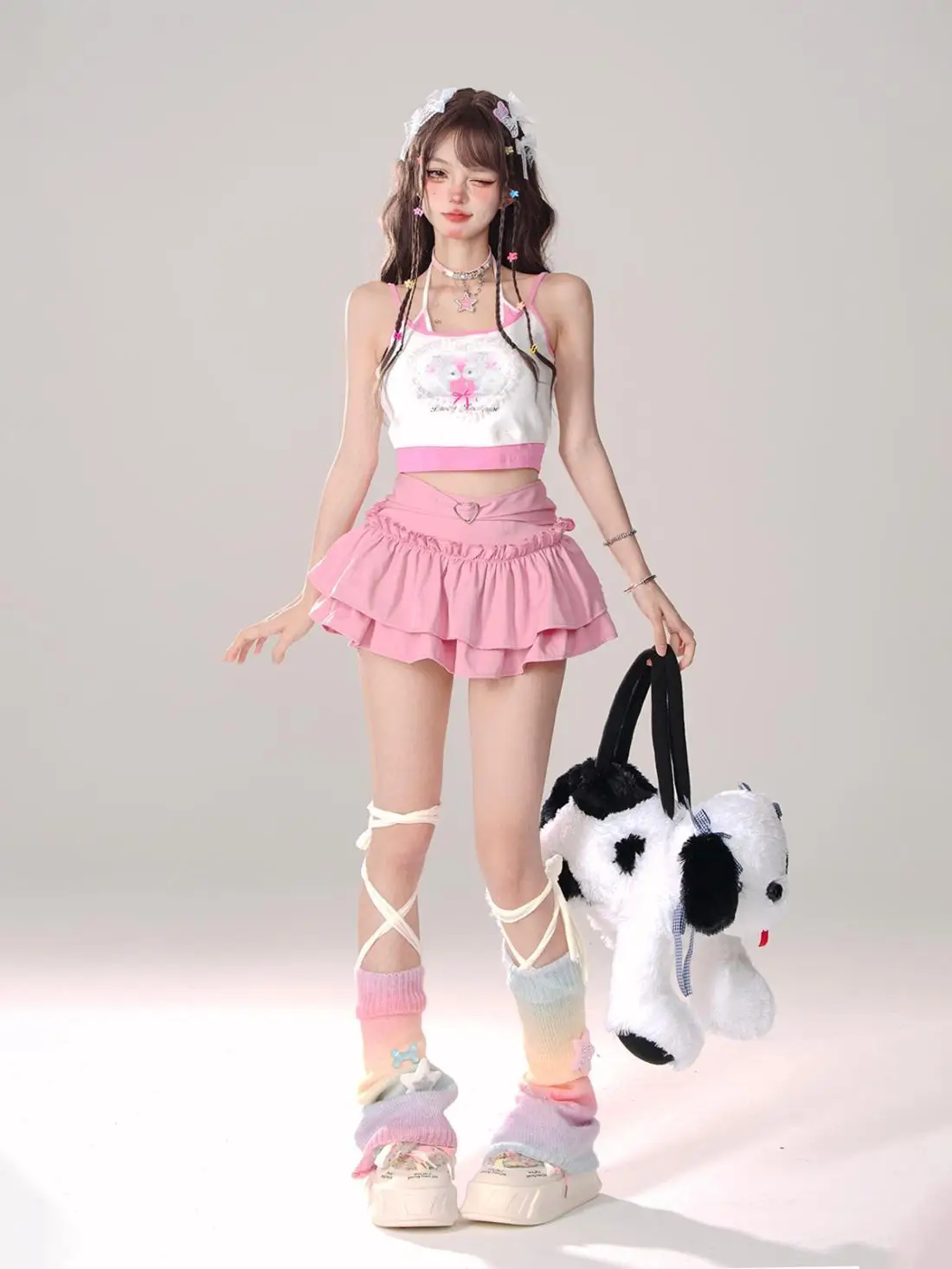 Faldas con volantes para mujer, cintura alta, diseño elegante, ropa | Ropa de mujer · Omeda.es - Imagen 38