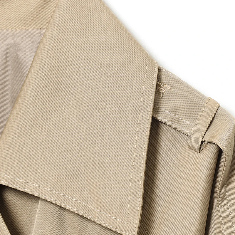 Gabardina para mujer, gabardina corta de manga larga, chaqueta para | Ropa de mujer · Omeda.es - Imagen 6