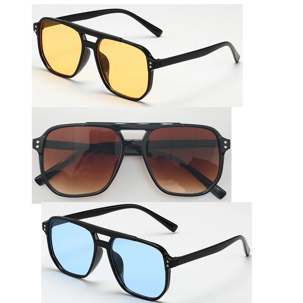 Gafas De Sol cuadradas para hombre y mujer, gafas De Sol poligonales | Accesorios de moda · Omeda.es - Imagen 10