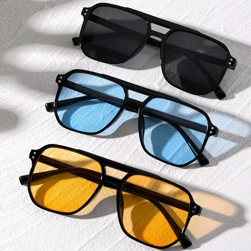 Gafas De Sol cuadradas para hombre y mujer, gafas De Sol poligonales | Accesorios de moda · Omeda.es - Imagen 2