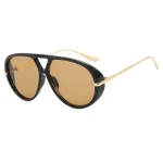 Gafas de sol de gran tamaño para mujer, lentes amarillas de gran | Accesorios de moda · Omeda.es