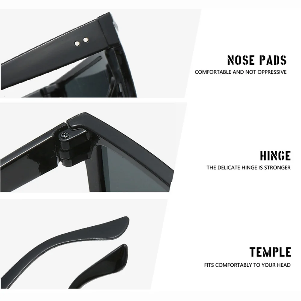 Gafas de sol con montura grande unidas a la moda, gafas de sol | Accesorios de moda · Omeda.es - Imagen 11