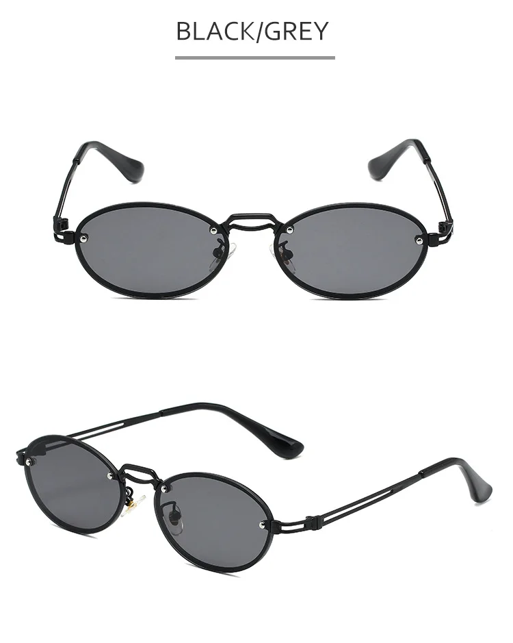 Gafas de sol ovaladas para hombre y mujer, lentes de sol con | Accesorios de moda · Omeda.es - Imagen 10
