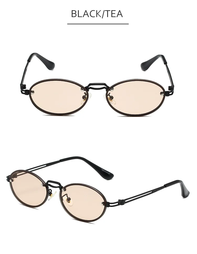 Gafas de sol ovaladas para hombre y mujer, lentes de sol con | Accesorios de moda · Omeda.es - Imagen 12