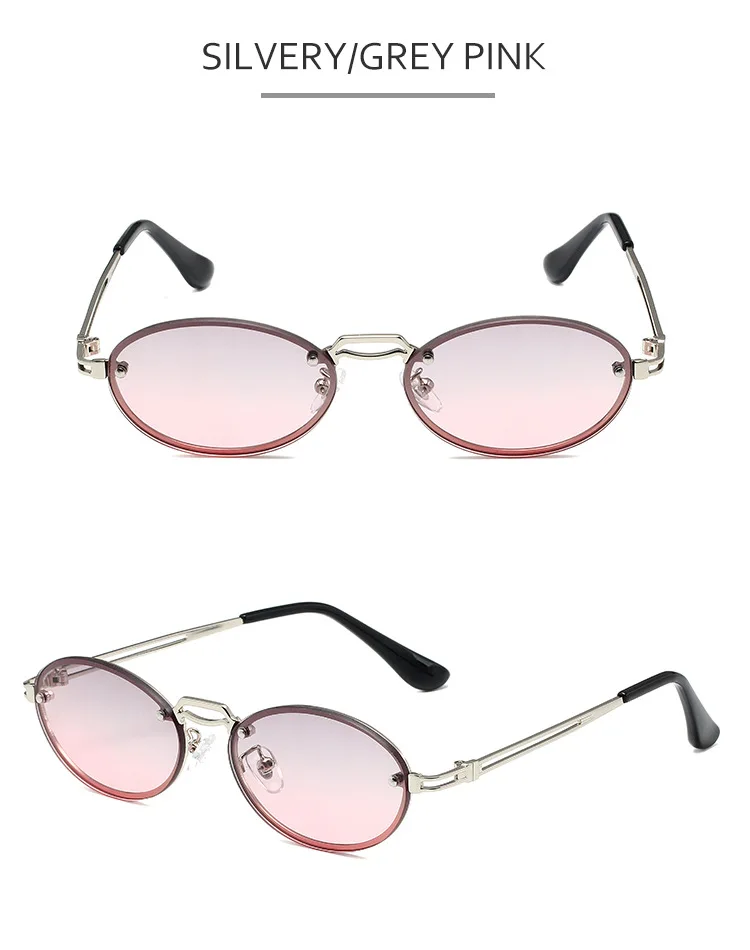 Gafas de sol ovaladas para hombre y mujer, lentes de sol con | Accesorios de moda · Omeda.es - Imagen 14