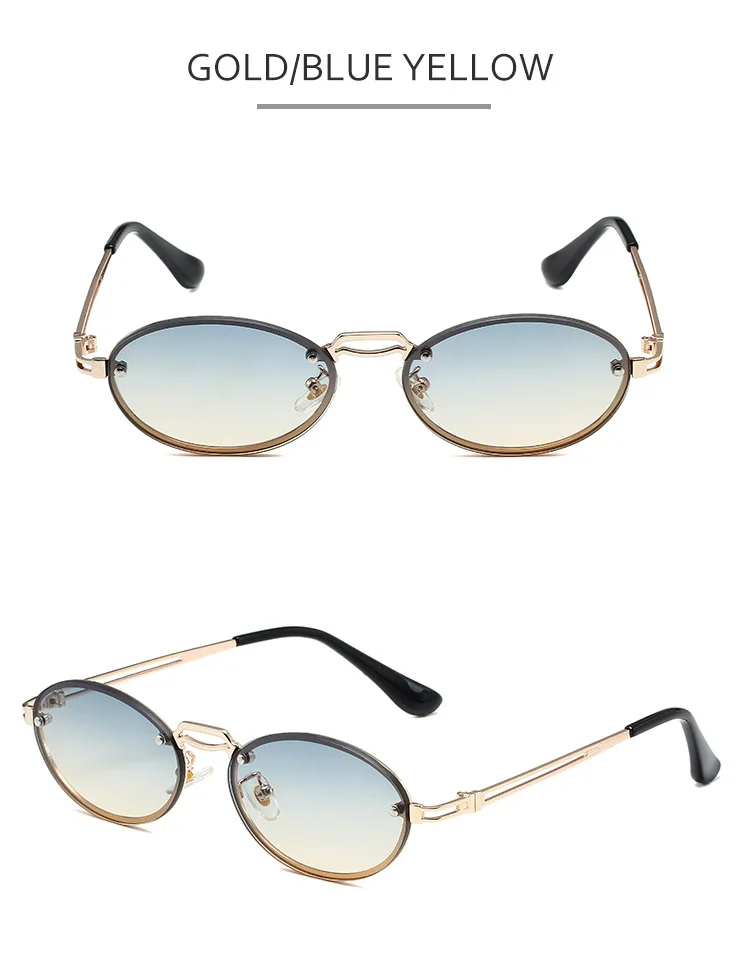 Gafas de sol ovaladas para hombre y mujer, lentes de sol con | Accesorios de moda · Omeda.es - Imagen 15