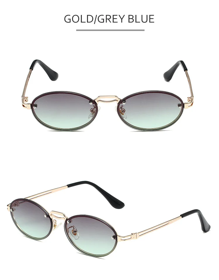 Gafas de sol ovaladas para hombre y mujer, lentes de sol con | Accesorios de moda · Omeda.es - Imagen 16