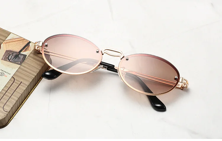 Gafas de sol ovaladas para hombre y mujer, lentes de sol con | Accesorios de moda · Omeda.es - Imagen 18