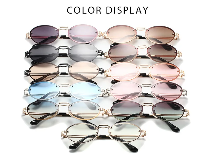 Gafas de sol ovaladas para hombre y mujer, lentes de sol con | Accesorios de moda · Omeda.es - Imagen 5