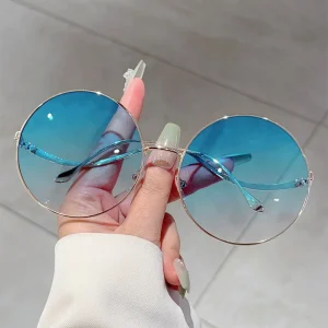 Gafas de sol redondas de gran tamaño para mujer, gafas de sol de | Accesorios de moda · Omeda.es