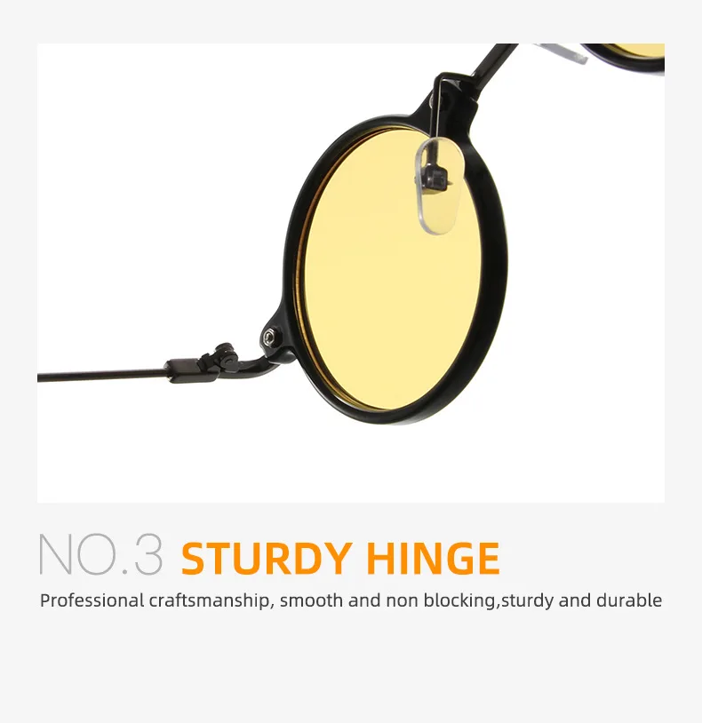 Gafas De Sol redondas para hombre y mujer, lentes Retro Steampunk, De | Accesorios de moda · Omeda.es - Imagen 23