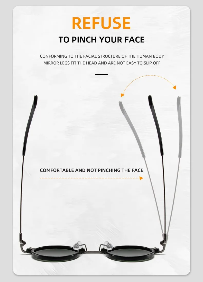 Gafas De Sol redondas para hombre y mujer, lentes Retro Steampunk, De | Accesorios de moda · Omeda.es - Imagen 5