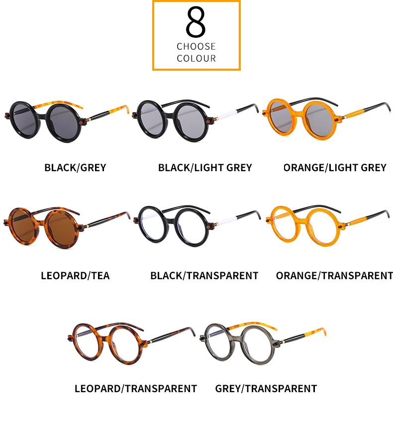 Gafas De Sol redondas Retro para Hombre, Gafas De Sol De moda Vintage | Accesorios de moda · Omeda.es - Imagen 10