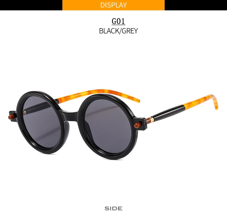 Gafas De Sol redondas Retro para Hombre, Gafas De Sol De moda Vintage | Accesorios de moda · Omeda.es - Imagen 11