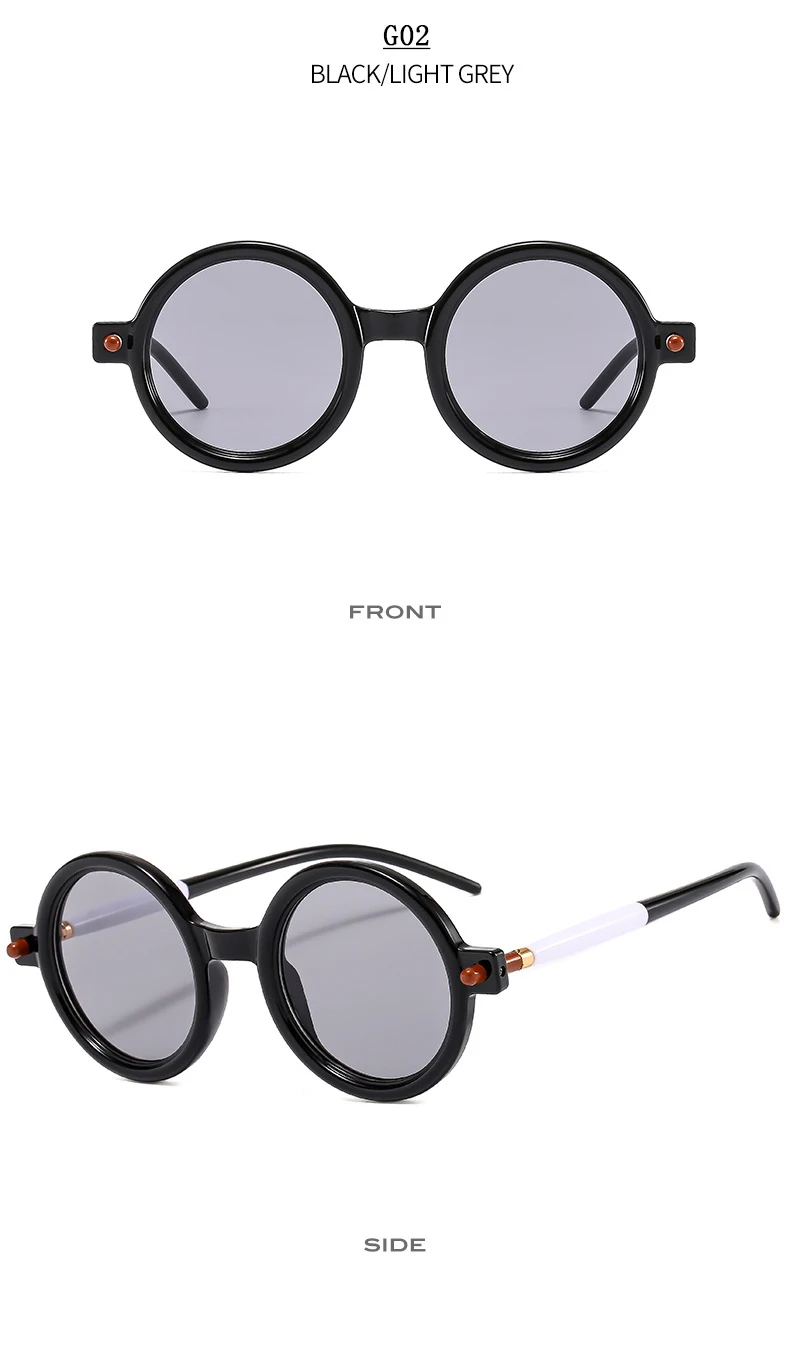 Gafas De Sol redondas Retro para Hombre, Gafas De Sol De moda Vintage | Accesorios de moda · Omeda.es - Imagen 13