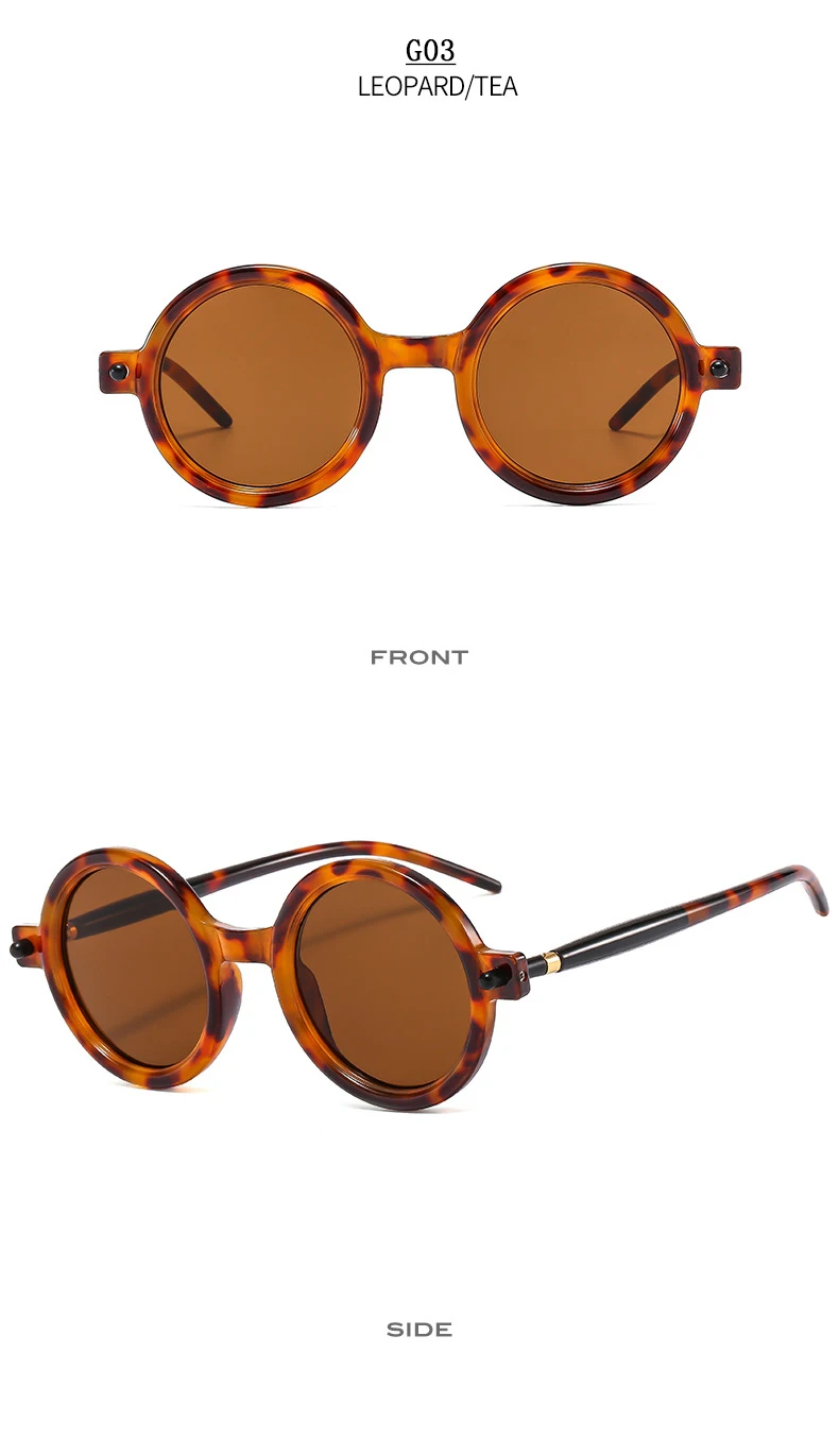 Gafas De Sol redondas Retro para Hombre, Gafas De Sol De moda Vintage | Accesorios de moda · Omeda.es - Imagen 14