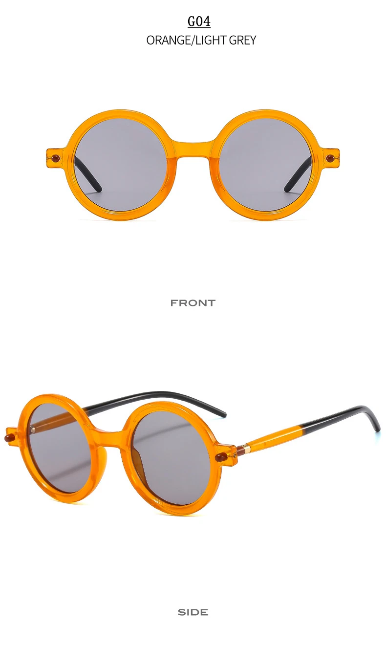 Gafas De Sol redondas Retro para Hombre, Gafas De Sol De moda Vintage | Accesorios de moda · Omeda.es - Imagen 15